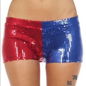 Suicide Squad Harley Quinn Shorts in Size Medium